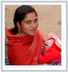 Young Woman and Baby - by Alastair Seaman * COPYRIGHT: * 563 x 600 * (89KB)